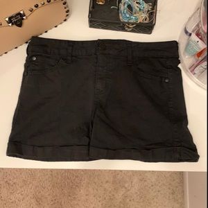 Black shorts